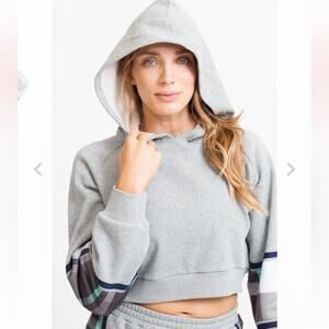 K Swiss Eleven The Prep Rally Hoodie by Venus Williams Hoodie Gray Tennis L